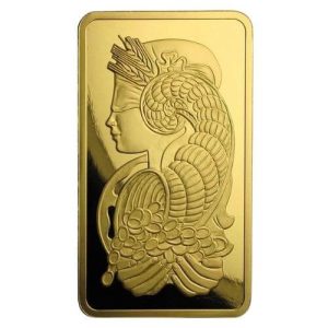 1 oz PAMP Suisse Gold Bar - Lady Fortuna No Assay