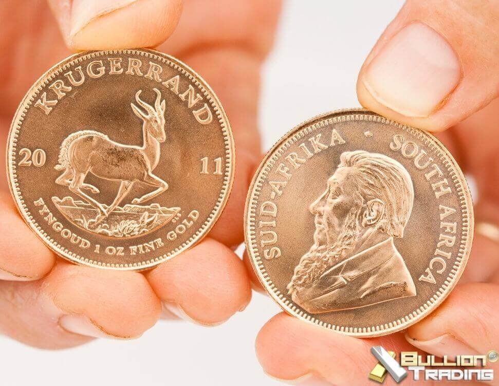 South African Krugerrand Gold Coins