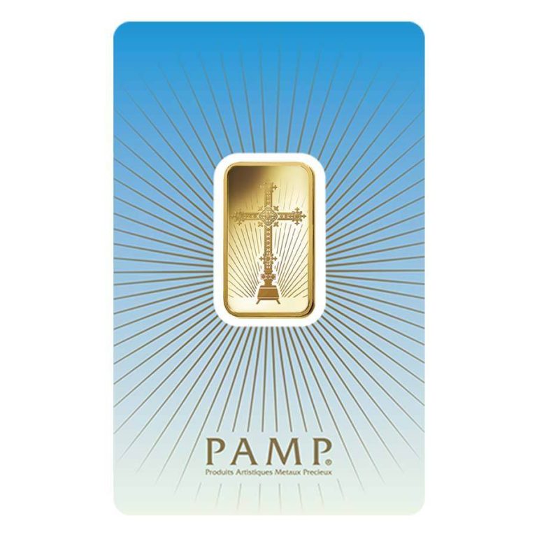 10 Gram Pamp Suisse Gold Romanesque Cross (In Assay)