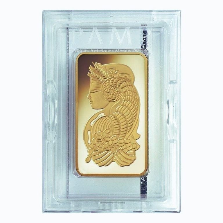 10 oz Gold Bar Pamp Suisse Lady Fortuna(In Assay)