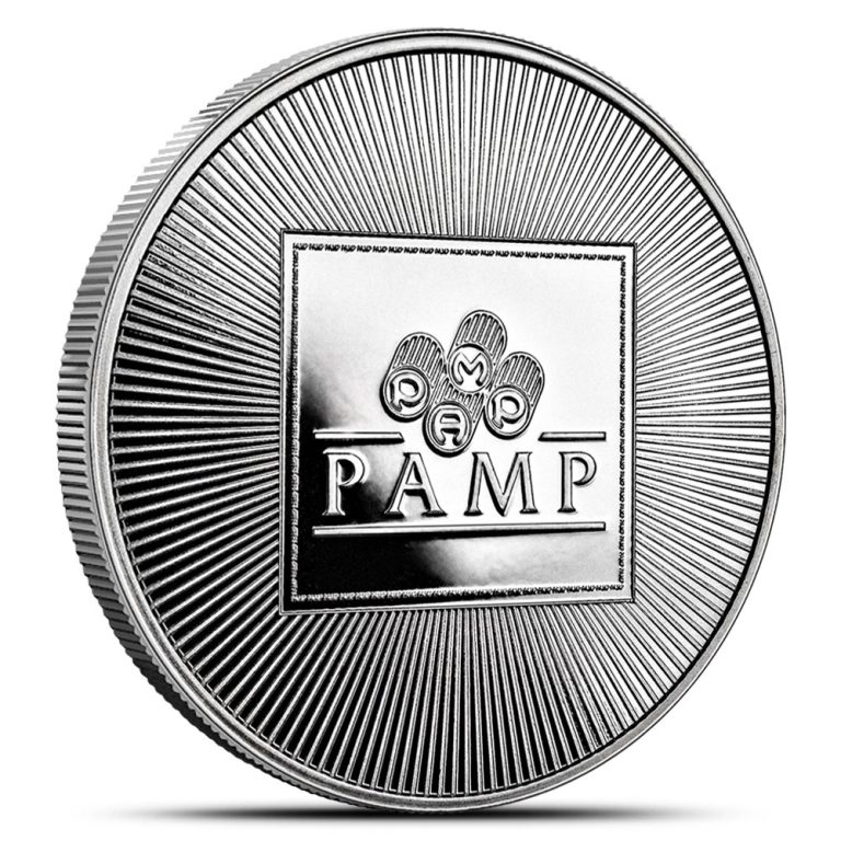 1 oz PAMP Silver Round 999.0