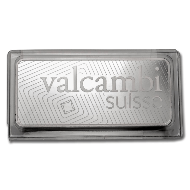 500 gram Platinum Bar - Valcambi (Minted)