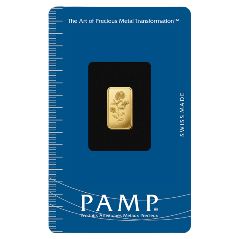 1 Gram PAMP Gold Rosa Bar