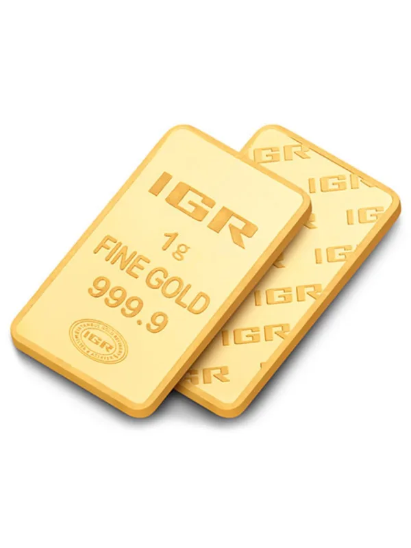 1 gram Gold Bar - (IGR) Istanbul Gold Refinery (New with Assay)