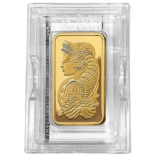 Pamp Suisse Lady Fortuna Gold Minted Bar - 250g In Assay .9999