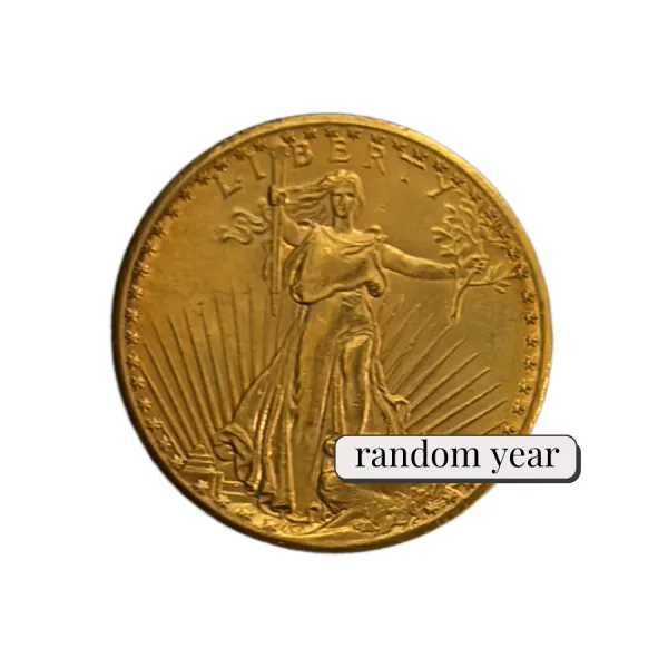 $20 St Gaudens Gold Double Eagle BU (Random Year)